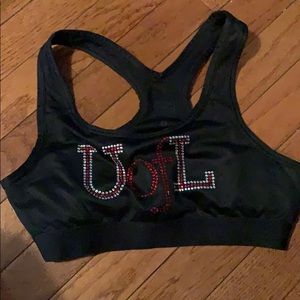 U of L sports bra